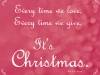 Christmas Quote -red